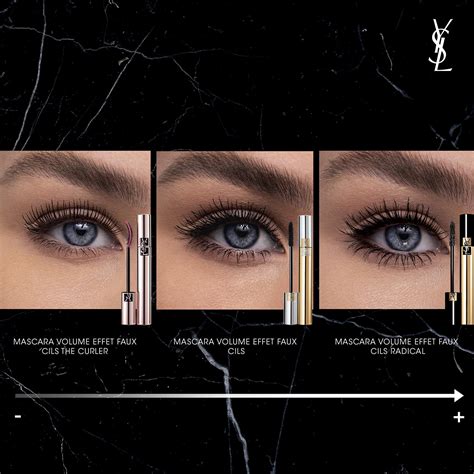 mascara volume effet faux cils radical yves saint laurent|ysl mascara effet faux cils.